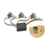 Delano Sonar 3 MS/E Három Sávos Basszusgitár Előfok / Elektronika Közép Frekvencia Kapcsolóval 