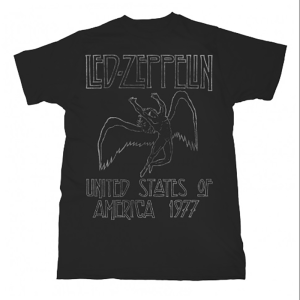 Led Zeppelin USA Tour 77 Póló