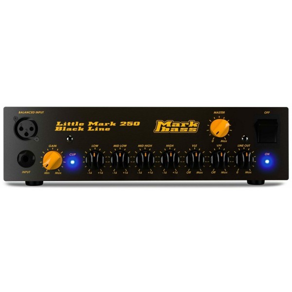 Markbass Little Mark 250 Black Line Basszusgitár Erősítő Markbass Little Mark 250 Black Line Basszusgitár Erősítő