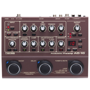 Boss AD-10 Acoustic Preamp Akusztikus Előfok Boss AD-10 Acoustic Preamp Akusztikus Előfok