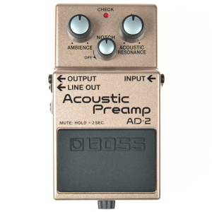 Boss AD-2 Acoustic Preamp Előfok Pedál Boss AD-2 Acoustic Preamp Előfok Pedál