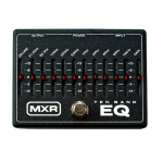 Dunlop MXR M108S 10-sávos EQ Pedál