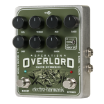 Electro-Harmonix Operation Overlord Sztereó Torzító Pedál