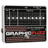Electro-Harmonix Graphic Fuzz eq és fuzz pedál Electro-Harmonix Graphic Fuzz eq és fuzz pedál