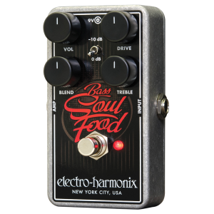 Electro-Harmonix Nano Bass Soul Food basszus overdrive pedál Electro-Harmonix Nano Bass Soul Food basszus overdrive pedál