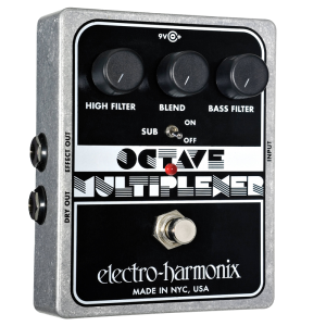 Electro-Harmonix Octave Multiplexer octaver pedál Electro-Harmonix Octave Multiplexer octaver pedál