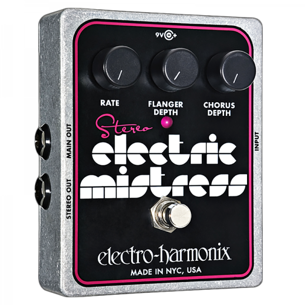 Electro-Harmonix Stereo Electric Mistress flanger és chorus pedál
