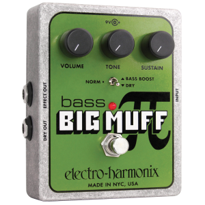 Electro-Harmonix Bass Big Muff PI basszus torzító pedál Electro-Harmonix Bass Big Muff PI basszus torzító pedál
