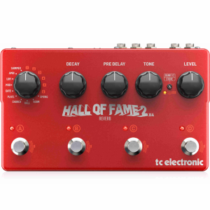 TC Electronic Hall of Fame 2  X4 Reverb Pedál TC Electronic Hall of Fame 2  X4 Reverb Pedál