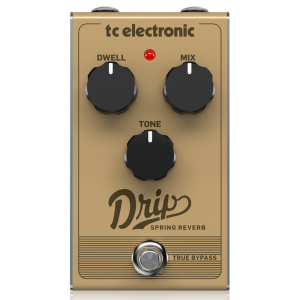 TC Electronic Drip Spring Reverb Effekt Pedál TC Electronic Drip Spring Reverb Effekt Pedál