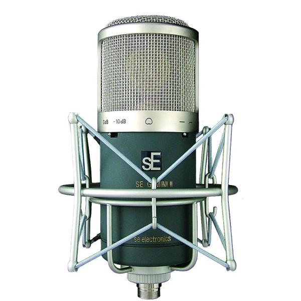sE Electronics GEMINI II Vese Karakterisztikájú Csöves Mikrofon