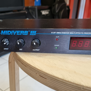 Alesis Midiverb III 16 Bites Szimulácios Multieffekt Processzor (Használt) Alesis Midiverb III 16 Bites Szimulácios Multieffekt Processzor (Használt)