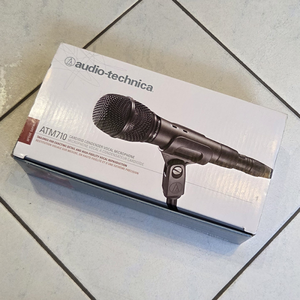 Audio-Technica ATM710 Kondenzátor Ének Mikrofon (Használt)
