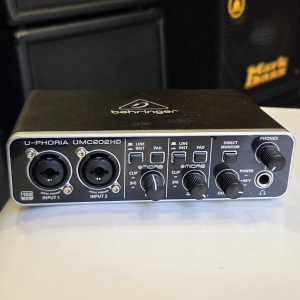 Behringer UMC202HD Audió Interfész (használt)