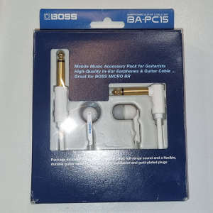 Boss BA-PC15 Fülhallgató/Gitár kábel szett (használt) Boss BA-PC15 Fülhallgató/Gitár kábel szett (használt)