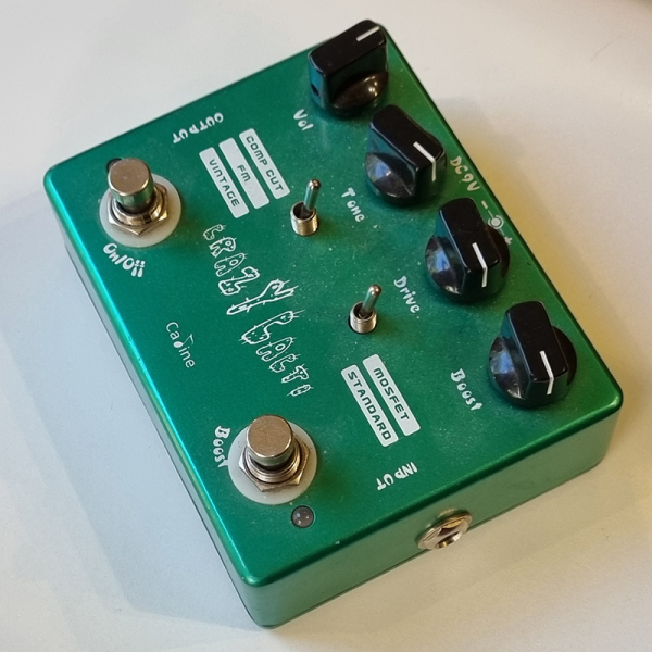 CALINE CP-20 Crazy Cacti Gitár Overdrive/Booster Pedál (használt)