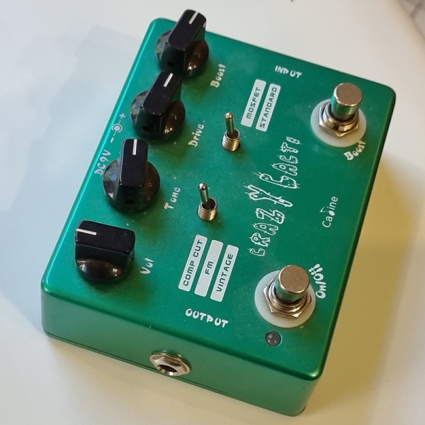 CALINE CP-20 Crazy Cacti Gitár Overdrive/Booster Pedál (használt)