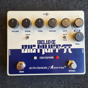Electro-Harmonix Sovtek Deluxe Big Muff Fuzz/Torzító Pedál (Használt) Electro-Harmonix Sovtek Deluxe Big Muff Fuzz/Torzító Pedál (Használt)
