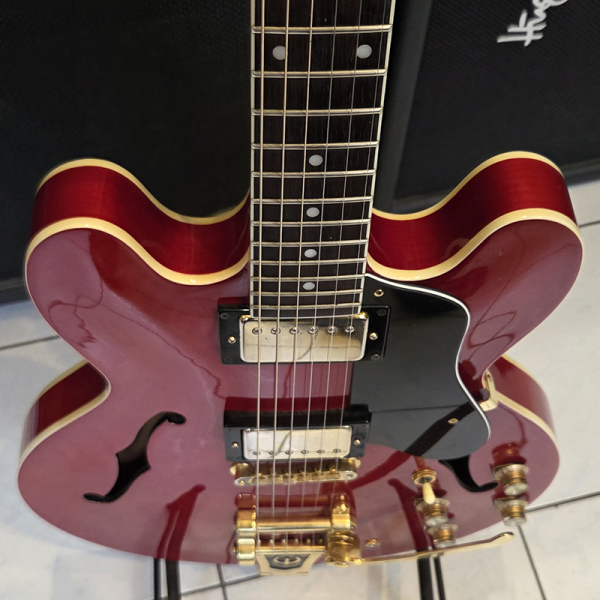 Epiphone Riviera Deluxe CH Jorma Kaukonen Signature Elektromos gitár+tok (használt)