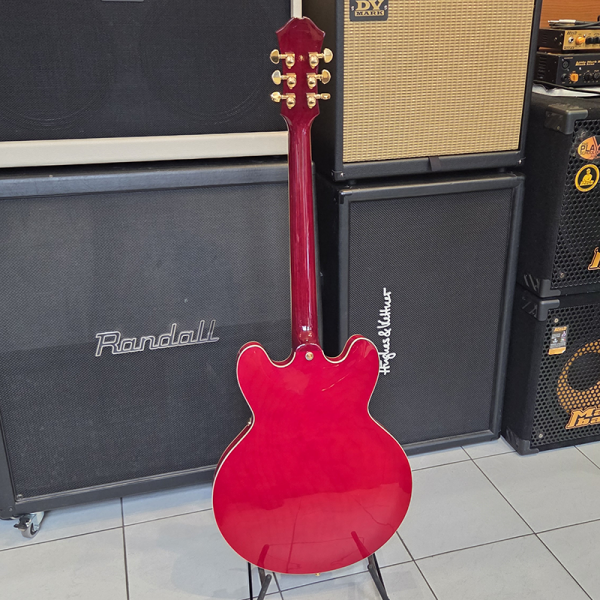 Epiphone Riviera Deluxe CH Jorma Kaukonen Signature Elektromos gitár+tok (használt)