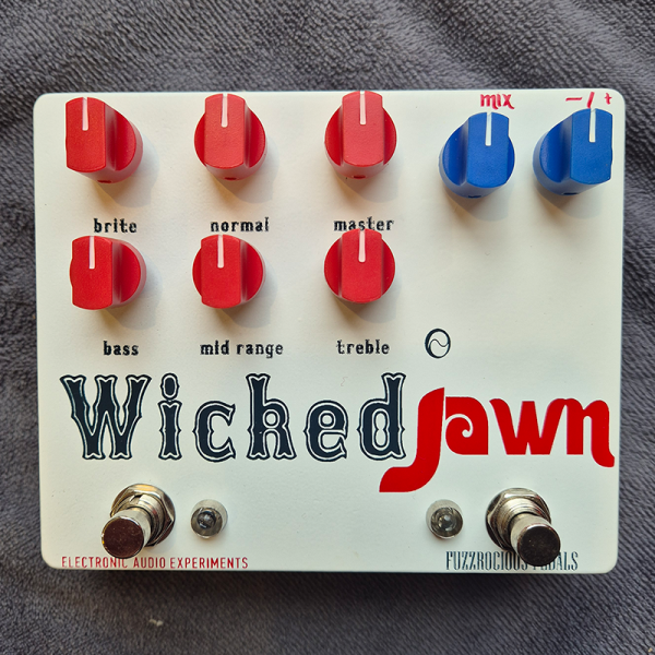 Fuzzrocious Wicked Jawn Oktáver és Torzító Effekt Pedál (használt) Fuzzrocious Wicked Jawn Oktáver és Torzító Effekt Pedál (használt)