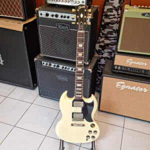 Gibson Custom '61 Reissue Standard Polaris White Elektromos Gitár (használt) Gibson Custom '61 Reissue Standard Polaris White Elektromos Gitár (használt)