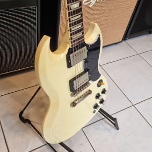 Gibson Custom '61 Reissue Standard Polaris White Elektromos Gitár (használt) Gibson Custom '61 Reissue Standard Polaris White Elektromos Gitár (használt)