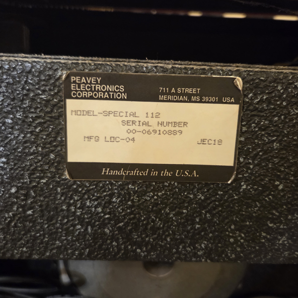 Peavey Bandit 112 Special Gitárkombó (használt)