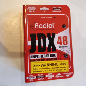 Radial JDX 48 Di Box Emulator Hangfal Szimulátor Pedál (használt) Radial JDX 48 Di Box Emulator Hangfal Szimulátor Pedál (használt)