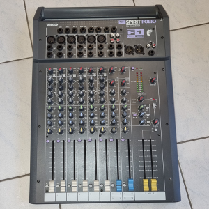 Soundcraft F1 Spirit Folio Keverőpult Soundcraft F1 Spirit Folio Keverőpult