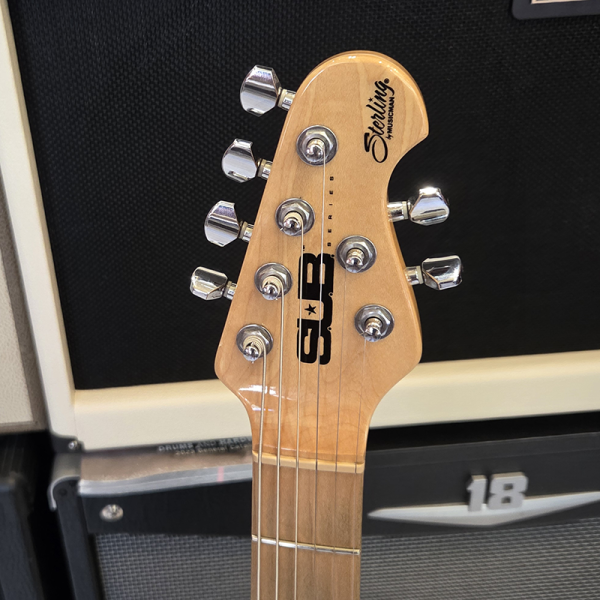 Sterling by MusicMan S.U.B. AX3 Trans Red Elektromos Gitár (Használt)