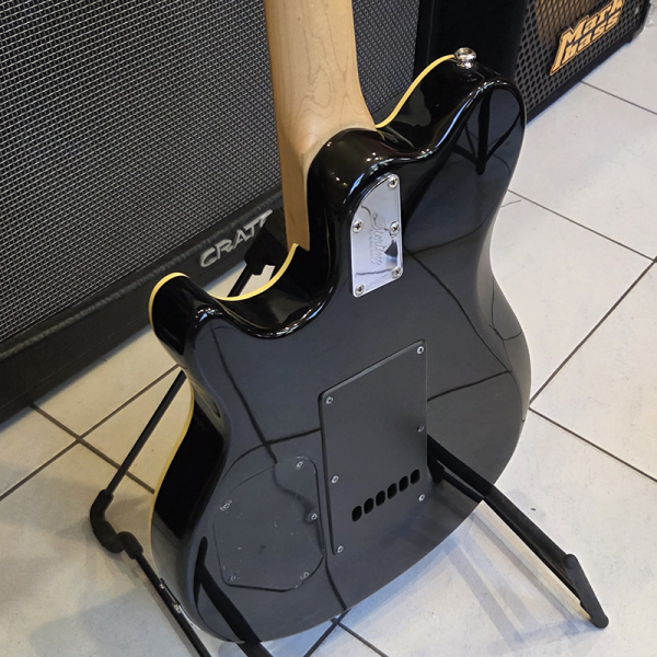 Sterling by MusicMan S.U.B. AX3 Trans Red Elektromos Gitár (Használt)