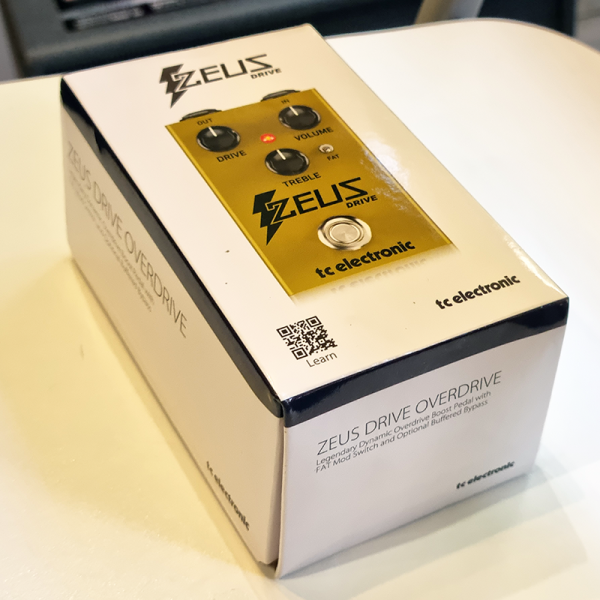 Tc electronic Zeus Drive Overdrive Pedál (használt) Tc electronic Zeus Drive Overdrive Pedál (használt)