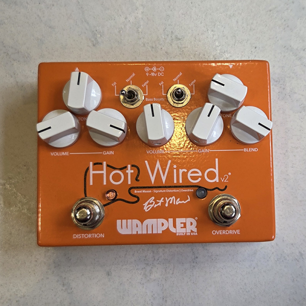 Wampler Hot Wired V2 Brent Mason gitáreffekt pedál (használt)
