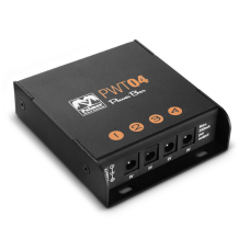 Palmer PWT 04 univerzális pedalboard tápegység 4 x 9V kimenettel