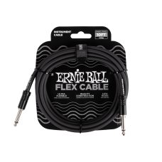 Ernie Ball 6434 Flex Cabel Egyenes Gitárkábel 3m és 6m (fekete) Ernie Ball 6434 Flex Cabel Egyenes Gitárkábel 3m és 6m (fekete)