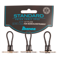 Ibanez SI05P3 6,35 mm pipa Jack - Jack patch kábel (3db) Ibanez SI05P3 6,35 mm pipa Jack - Jack patch kábel (3db)