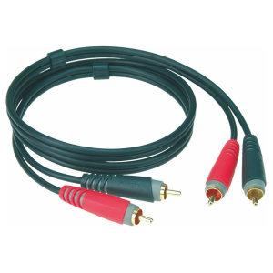 Klotz RCA - RCA dupla kábel Klotz RCA - RCA dupla kábel