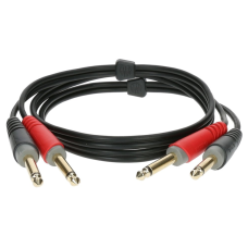 Klotz 6,3 mm Jack - Jack dupla kábel Klotz 6,3 mm Jack - Jack dupla kábel