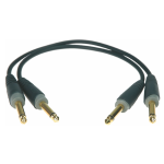 Klotz 6,3 mm Jack - Jack patch kábel (2db)