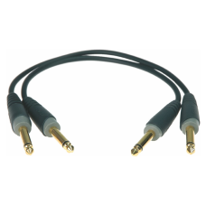 Klotz 6,3 mm Jack - Jack patch kábel (2db) Klotz 6,3 mm Jack - Jack patch kábel (2db)