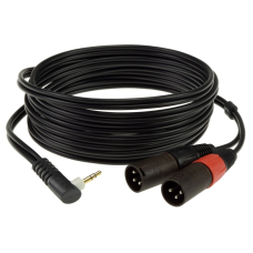 Klotz Y inzert kábel 2 x XLR papa - 3,5 mm TRS pipa Jack