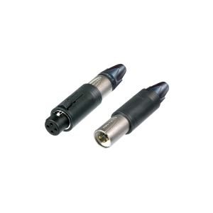 Neutrik NC3FMC 3 pólusú XLR papa-mama közös házban Neutrik NC3FMC 3 pólusú XLR papa-mama közös házban