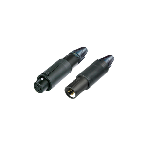 Neutrik NC3FMCB 3 pólusú XLR papa-mama közös házban Neutrik NC3FMCB 3 pólusú XLR papa-mama közös házban