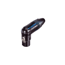 Neutrik NC3FRXB aranyozott 3 pólusú pipa XLR aljzat