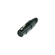 Neutrik NC3FXB aranyozott 3 pólusú XLR aljzat