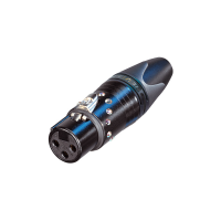 Neutrik NC3FXXBCRYSTAL aranyozott 3 pólusú XLR aljzat Swarovski kristályokkal kirakva Neutrik NC3FXXBCRYSTAL aranyozott 3 pólusú XLR aljzat Swarovski kristályokkal kirakva