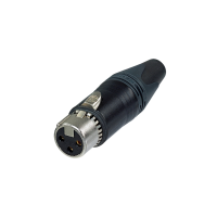 Neutrik NC3FXXEMC aranyozott digitális 3 pólusú XLR aljzat Neutrik NC3FXXEMC aranyozott digitális 3 pólusú XLR aljzat