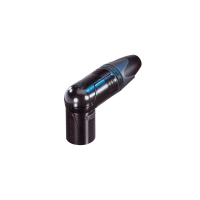Neutrik NC3MRXB aranyozott 3 pólusú pipa XLR dugó