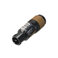 Neutrik NL2FXX-W-S speakON 2 pólusú lengő hangfal csatlakozó 6-12 mm átmérőjű kábelekhez